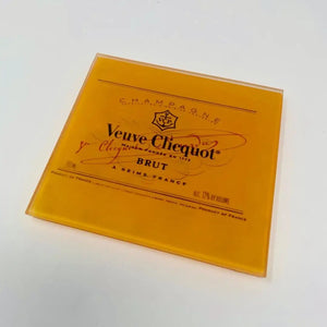 Orange Champagne Coaster (Sold Individually)