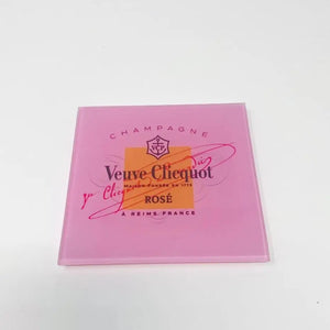 Pink Champagne Coaster (Sold Individually)