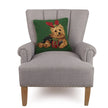 Christmas Yorkshire Terrier Hook Pillow