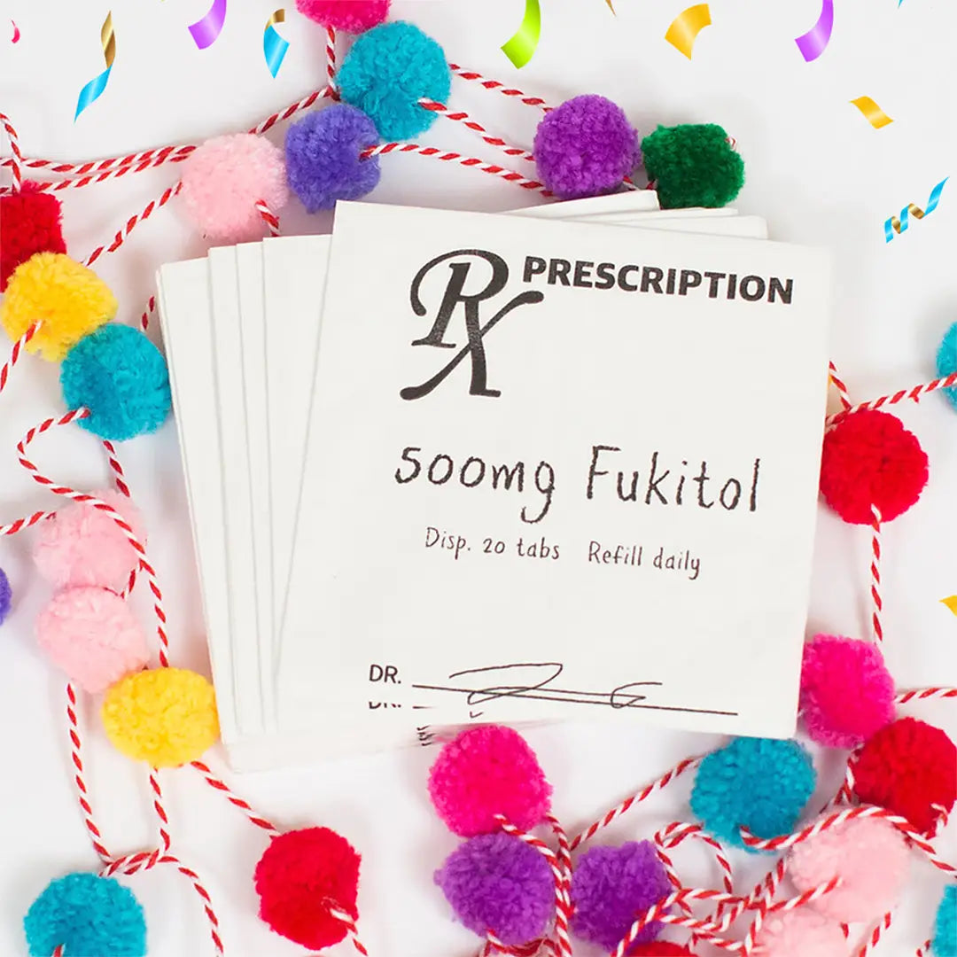 Fukitol RX | Cocktail Napkins